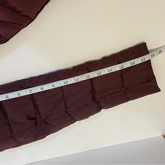 LAUNDRY BY SHELLI SEGAL Women' 3/4 Puffer Jacket   With Hood & Velvet Trim Sz XS - Picture 14 of 15